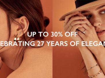 Celebrate 27th with YFN Jewelry's exclusive anniversary deals!