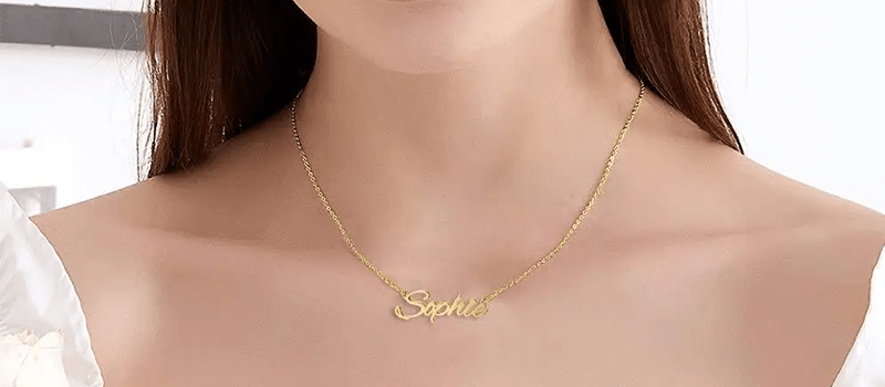 How to Customize Your Own name necklace? From Inspiration to Finished Product