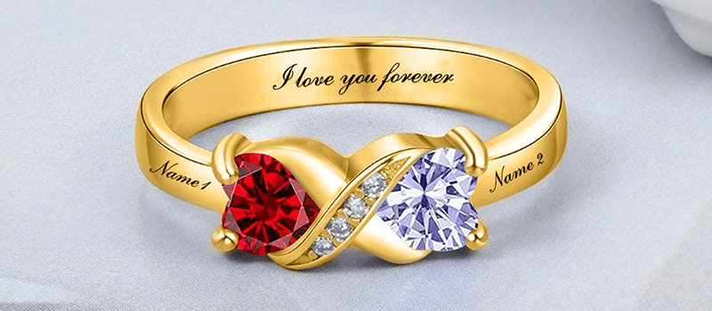 How 9K Gold Personalized Rings Offer Customizable Elegance