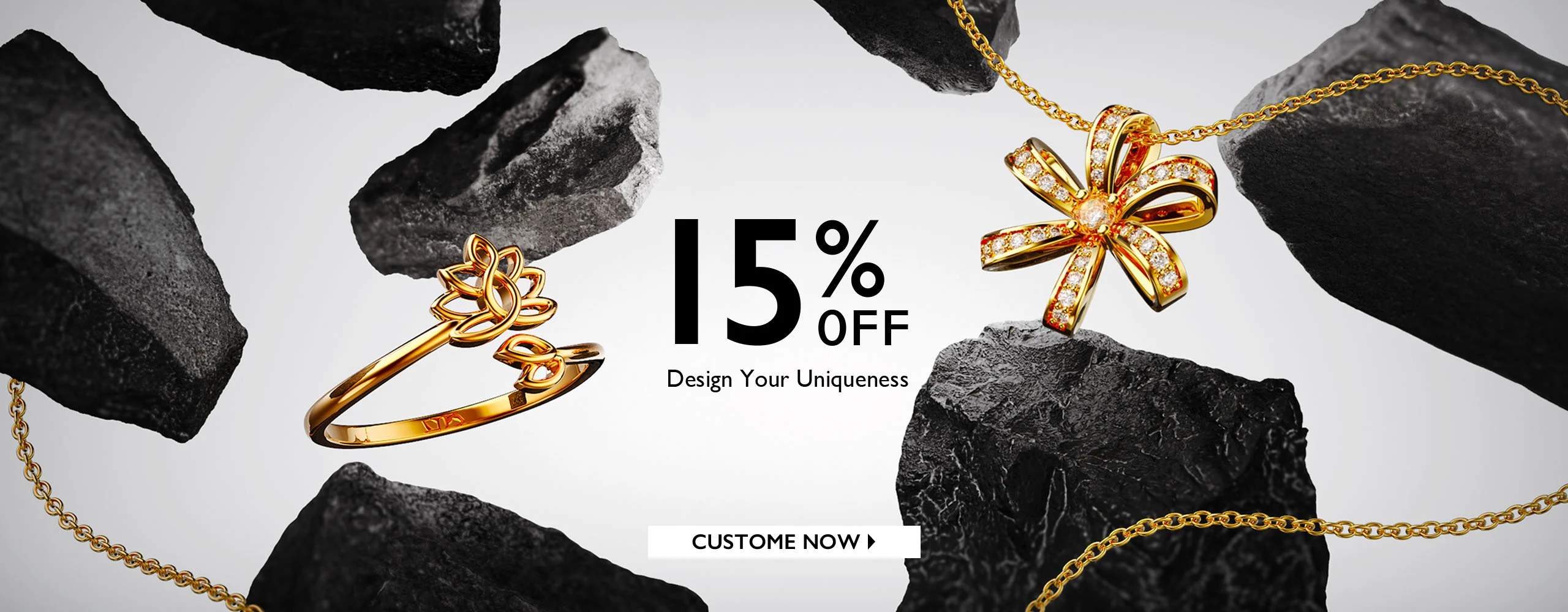 15% Off Gold Jewelry Black Friday Sales